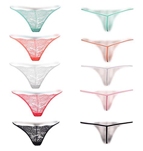 moxeay sexy lingerie lace g string t back thongs panties packs small assorted buycheappy