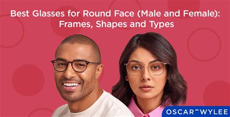 Best Glasses For Round Face Shape For Women And Men