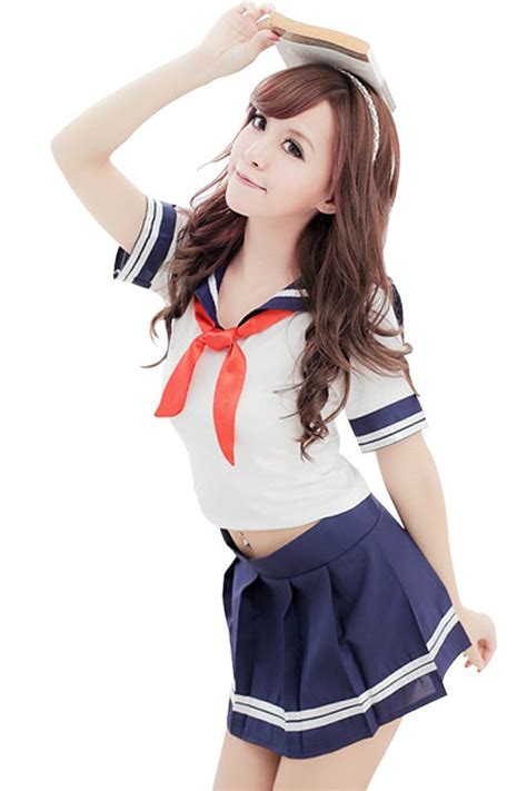 Galleon Amour Cute Sexy Japanese School Girl Sailor Uniform Cosplay