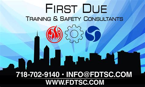 Apply to safety consultant, safety specialist, pool manager and more! First Due Training & Safety Consultants - About