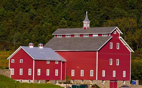 The West Monitor Barn Home Of The Vermont Youth Conservation Corps