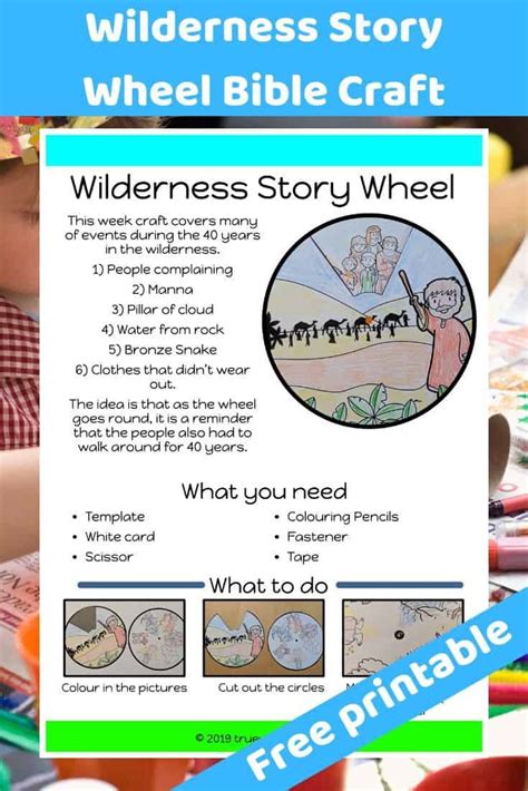 Wandering In The Wilderness Free Bible Lesson For Kids Trueway Kids