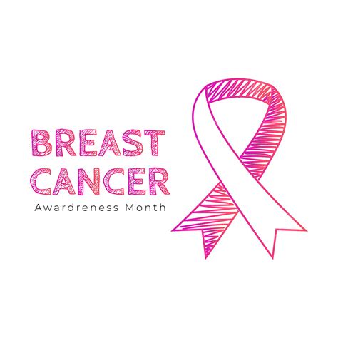 Drawing In Breast Cancer Charity Icon Concept Png And Vector With