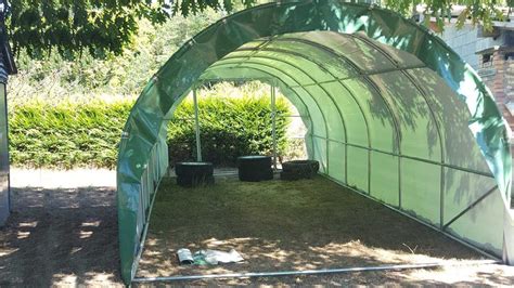 Tunnel agricole 3m x 4 80m 14m2 Forme tunnel Ø 32