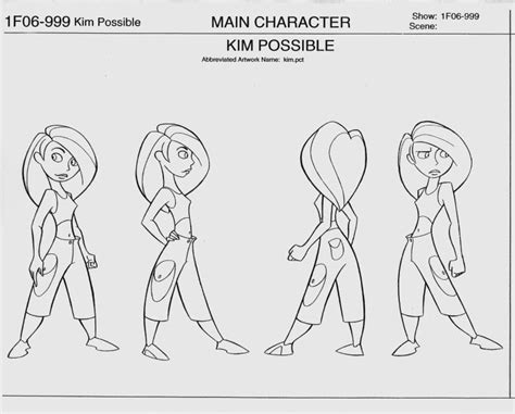Kim Possible Character Sheet