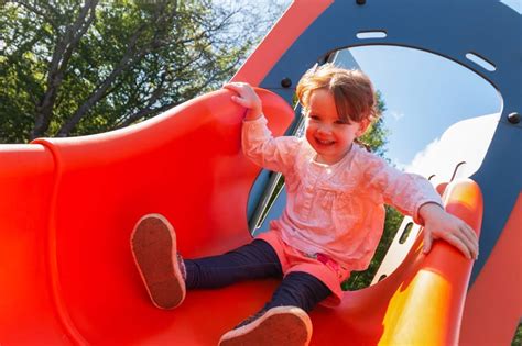 Versatile Embankment Slide Plastic Open Slide By Playdale Playgrounds