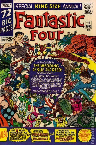 Fantastic Four 1961 1st Series Annual Comic Books
