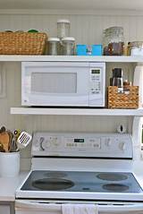 Images of Decorative Microwave Shelf