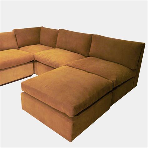 Massive Sectional Sofa With Ottoman By Thomas Hayes Studio At 1stdibs