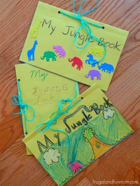 My Jungle Book Craft With Disney's The Jungle Book Activity Sheets