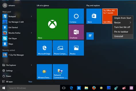 Cool Features Of The Windows 10 Start Menu