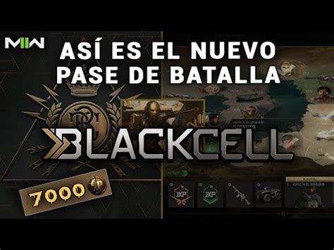 ASÍ ES EL NUEVO PASE DE BATALLA BLACKCELL VALE LA PENA MW2 YouTube