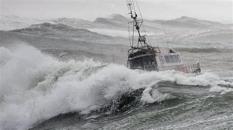 Storm Miguel Kills Three After Overturning Rescue Ship Off French Coast