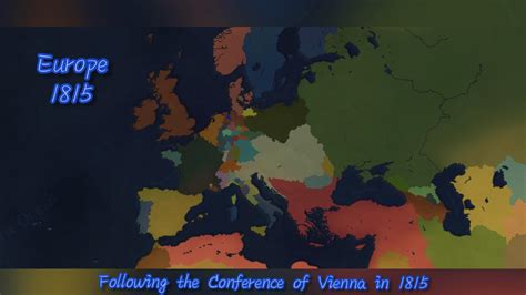 Alternate Congress Of Vienna Map Ralternatehistory