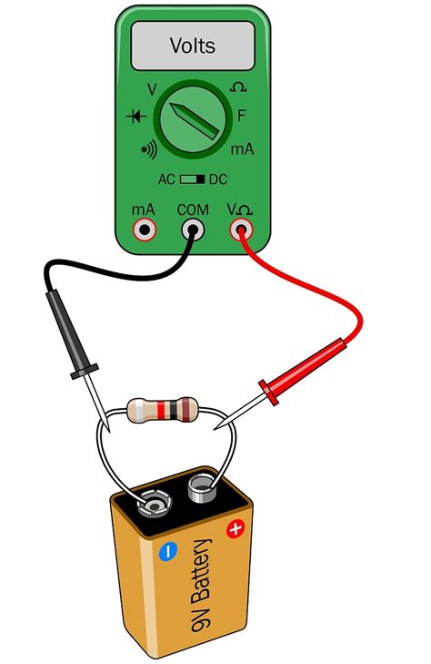 Multimeter Basics Measuring Voltage Resistance And Current Make