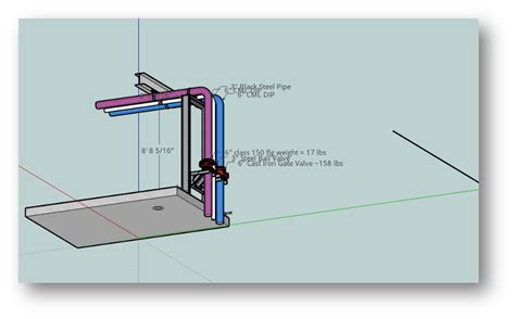 Pipe Support Structure D Warehouse Vlr Eng Br