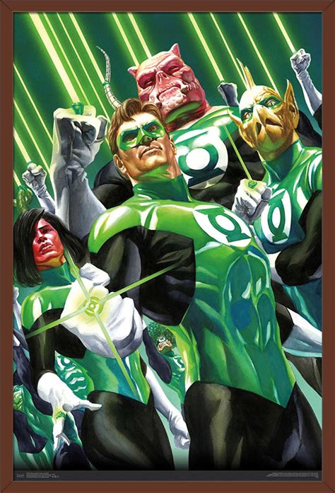 DC Comics The Green Lantern Corps Portrait Poster Walmart