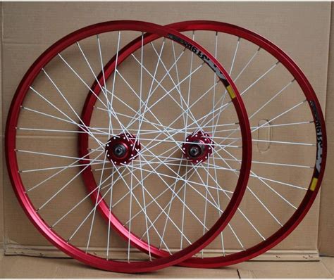 Amazon Com MZPWJD MTB Bike Wheelset Inch Double Layer Rim Disc Rim Brake Bicycle Wheel