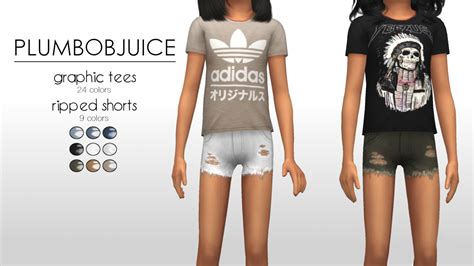 Lana Cc Finds Graphic Tees And Ripped Shorts Short Outfits Kids