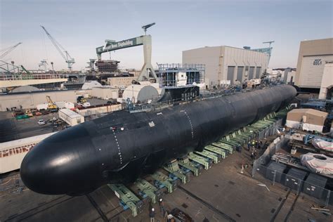 Video Release Huntington Ingalls Industries Launches Virginia Class Submarine Delaware Ssn 791