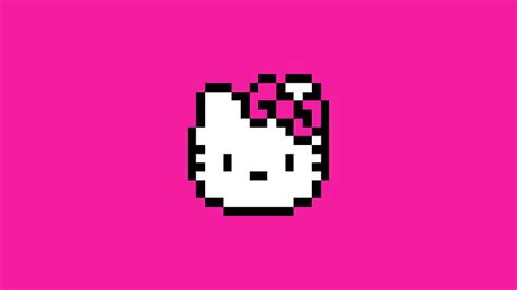 3840x1080px Free Download Hd Wallpaper Hello Kitty Pixel Art