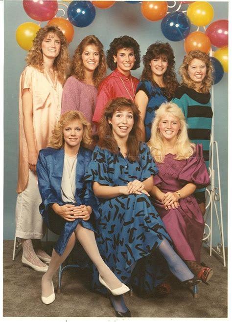 True 80s Fashion Here Such Bad Choices In Fabrics 1980s Fashion