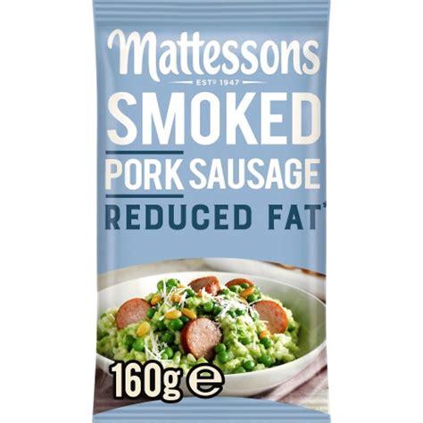 Mattessons Smoked Pork Sausage Original 260g Compare Prices