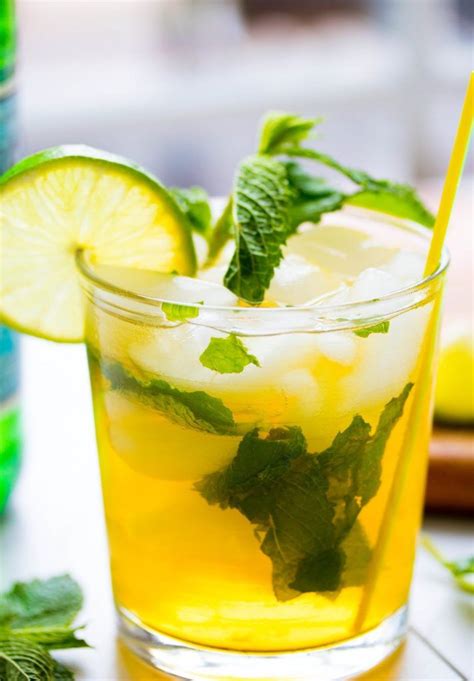 Skinny Peach Mango Mojitos Are Delicious And Refreshing Summer