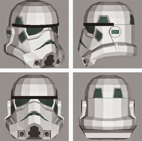 Papermau Star Wars Classic Stormtrooper Helmet Paper