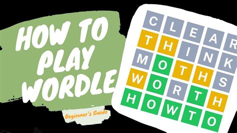 How To Play Wordle What It Is A Beginners Guide In 2022 Beginners