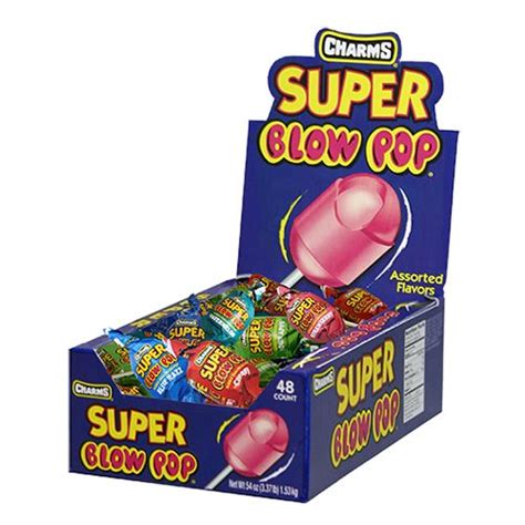 Charms Assorted Super Blow Pop Lollipops All City Candy