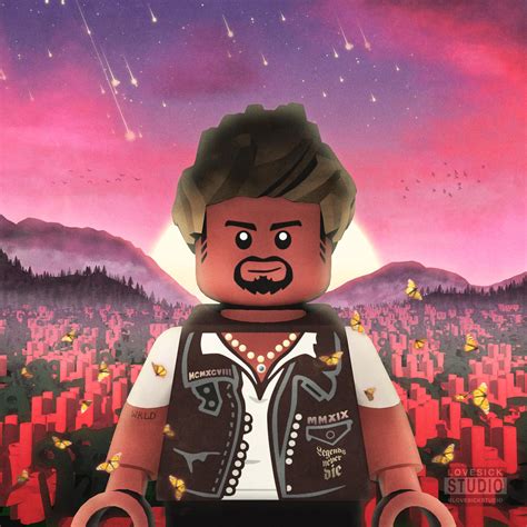 Juice Wrld Legends Never Die Lego Album Art Remake 🌍 Insta