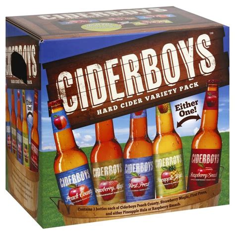 Ciderboys Hard Cider Variety Pack Fl Oz Instacart