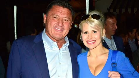 Who Is Ed Orgeron Girlfriend Know All About Bailie Lauderdale