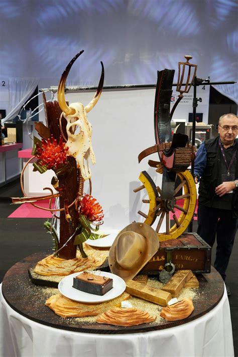 coupe du monde de la pâtisserie 2015 day 2 chocolate showpiece food sculpture creative