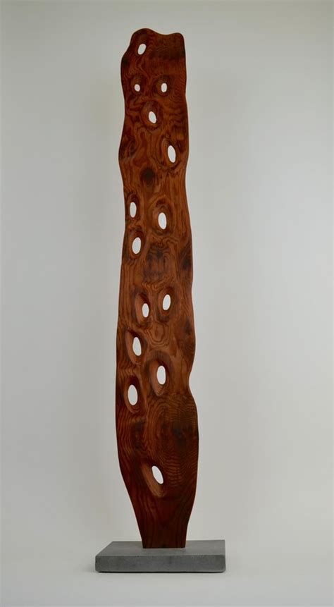 Contemporary Wood Sculptures Flow Series Lutz Art Design
