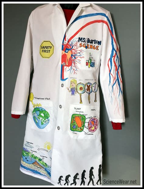 Personalized And Illustrated Lab Coats By Jody Info