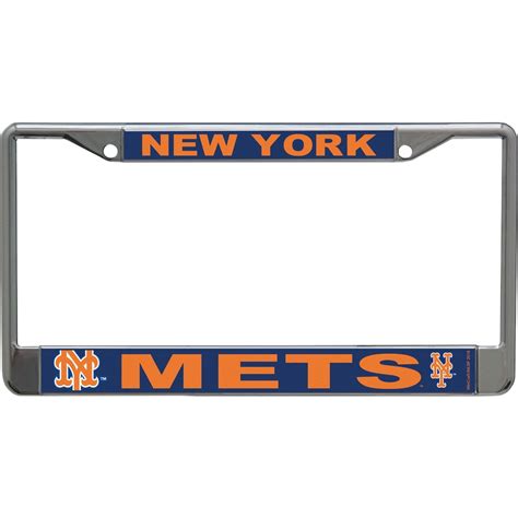 New York Mets Wincraft Acrylic Mega License Plate Frame