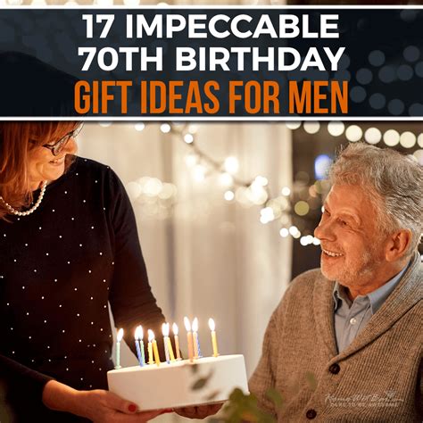 But one good thing that a 70th birthday party provides is an opportunity to reconnect with family and friends. 17 Impeccable 70th Birthday Gift Ideas for Men#Gift#Ideas# ...