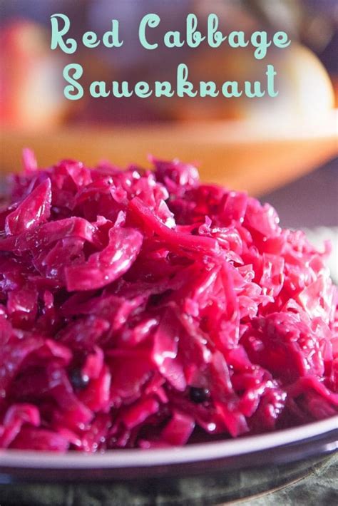 Red Cabbage Sauerkraut Fermentation Recipe