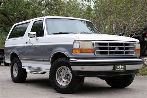 Used 1995 Ford Bronco Xlt For Sale 10995 Select Jeeps Inc Stock
