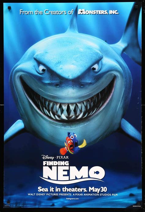 Finding Nemo 2003 Original One Sheet Movie Poster 27 X 40