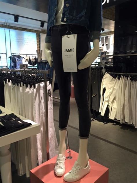 Uk Topshop Drops Ridiculously Skinny Mannequins After Unhappy Customer S Viral Facebook Post