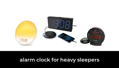 49 Best Alarm Clock For Heavy Sleepers In 2022 According To Experts