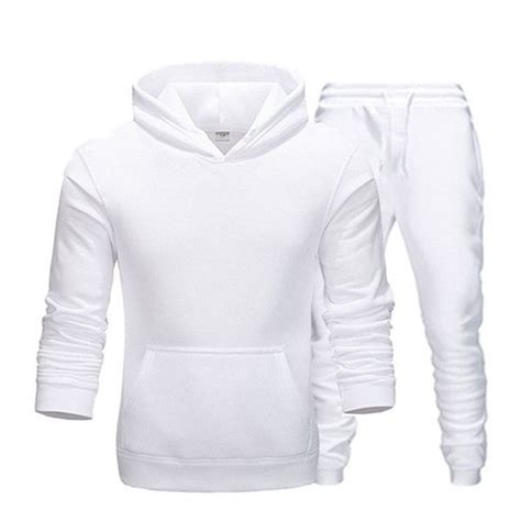 2021 Autumn Mens Tracksuit Men Sport Suit White Cheap Men Sweatshirt