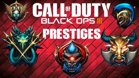 5 Official Call Of Duty Black Ops 3 Prestige Emblems Revealed Youtube