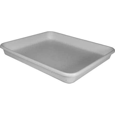 Cescolite Heavy Weight Plastic Developing Tray White Cl2024t