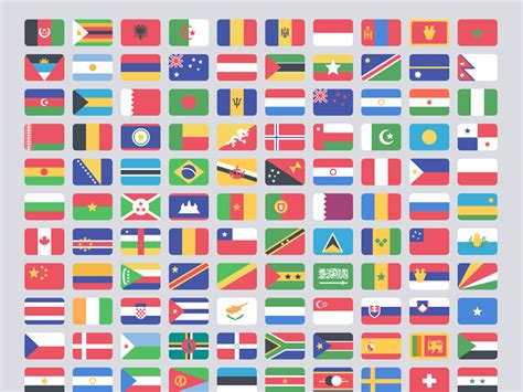 Country Flags Kit SVG Mockuplove Country Flags Icons Country Flags