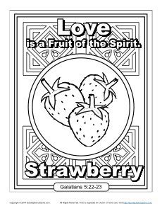 Bible verse coloring page coloring book pages coloring sheets colouring in scripture doodle bibel journal religion bible activities church activities. Fruit of the Spirit for Kids: Love Coloring Page