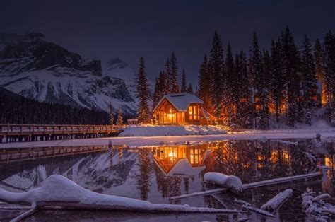 Emerald Lake Lodge In British Columbia Canada Photo By